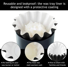 Cargar imagen en el visor de la galería, Waxmelt Warmer Liner Reusable